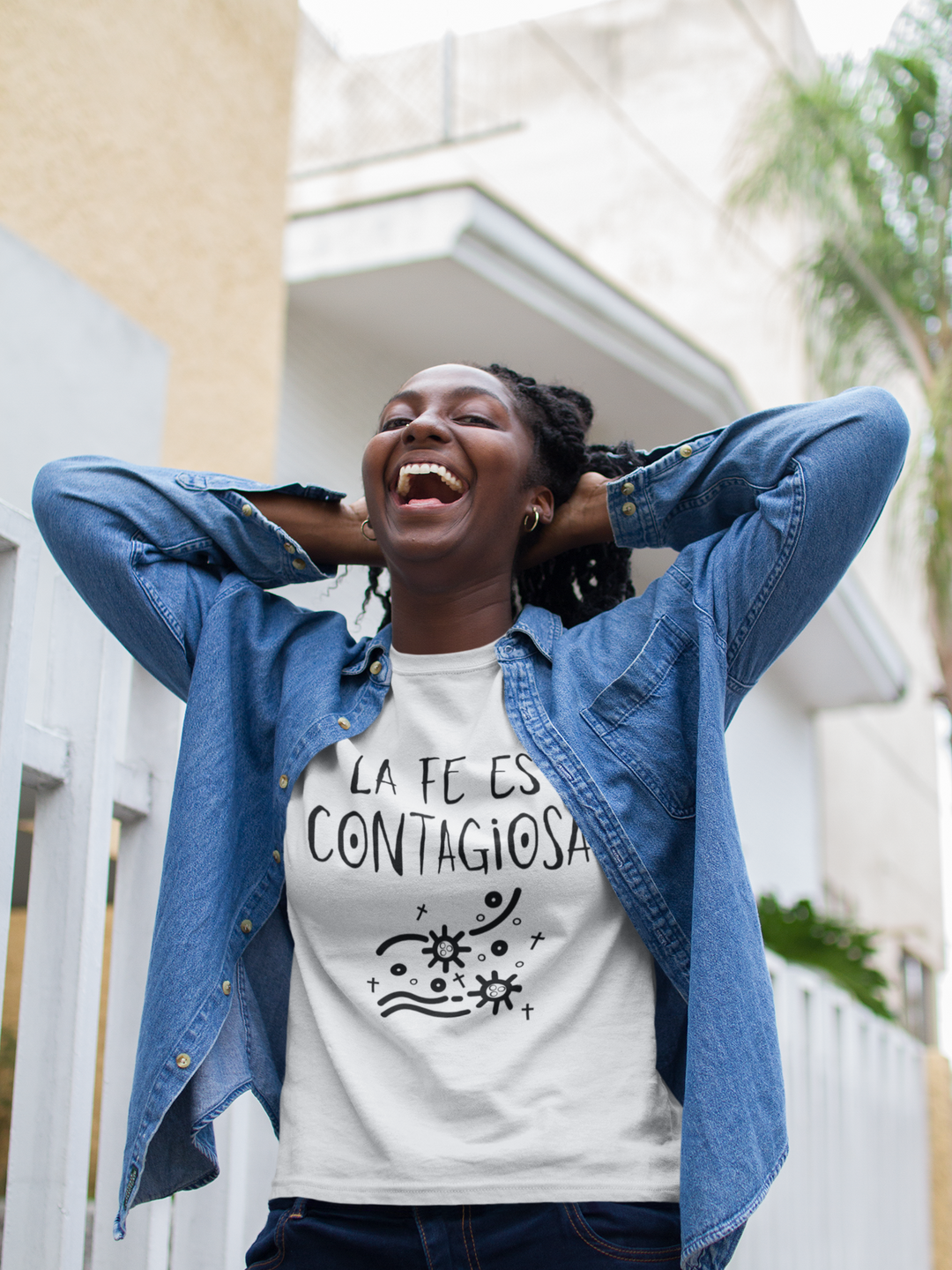 La Fe es Contagiosa - Camisa Unisex