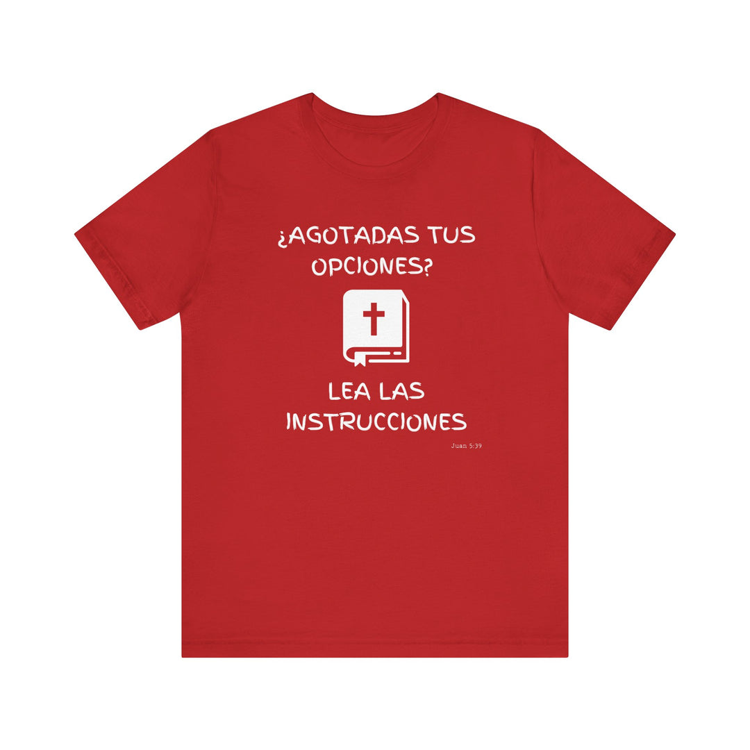 Lea las Instrucciones - Camisa Unisex