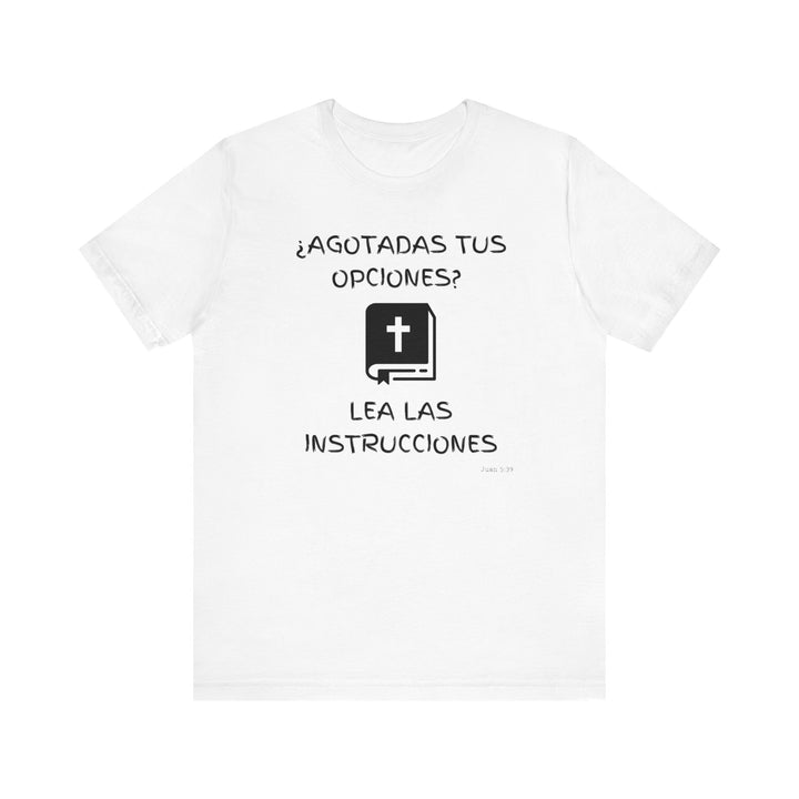 Lea las Instrucciones - Camisa Unisex