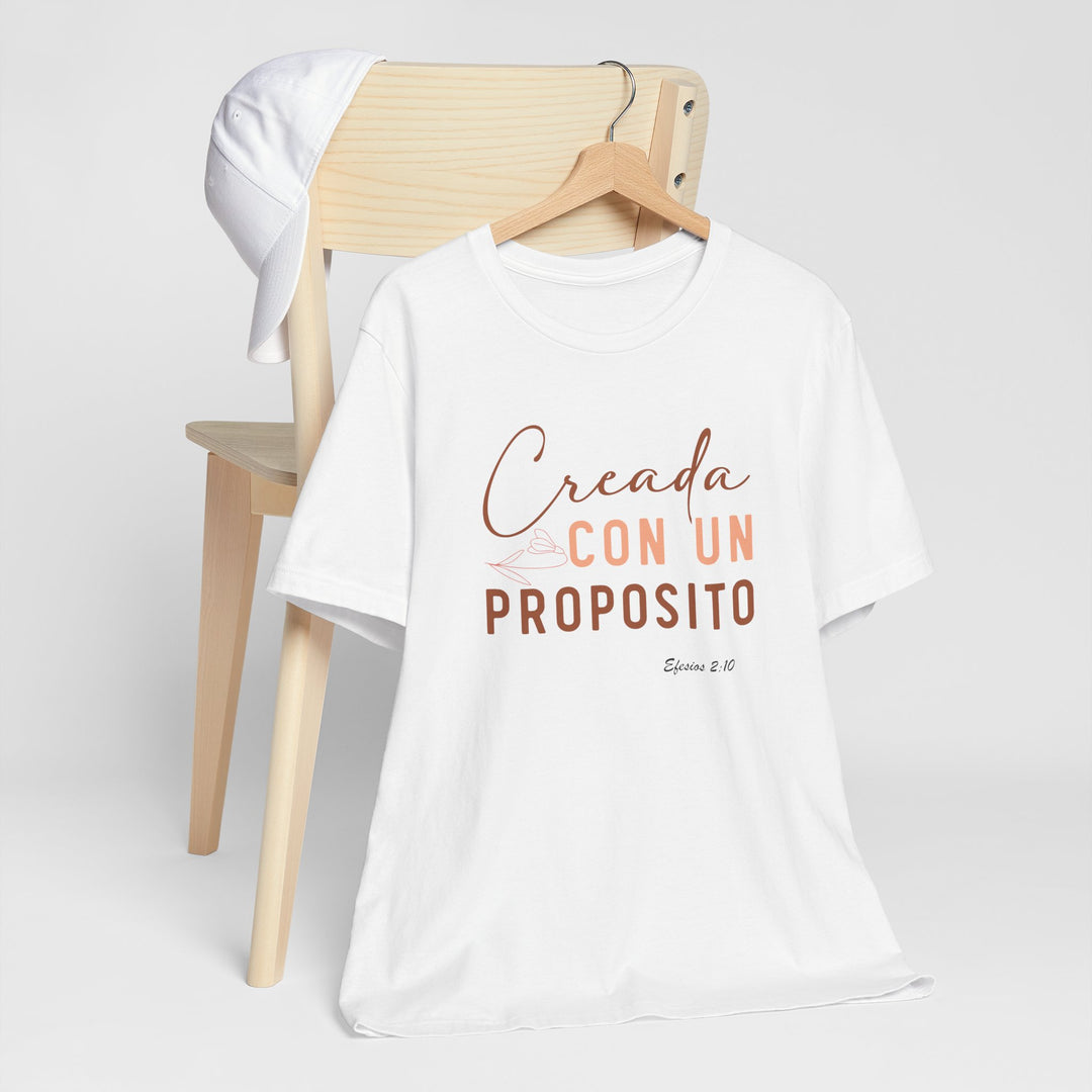 Creada con un Propósito - Camisa Bella Canvas Mujer