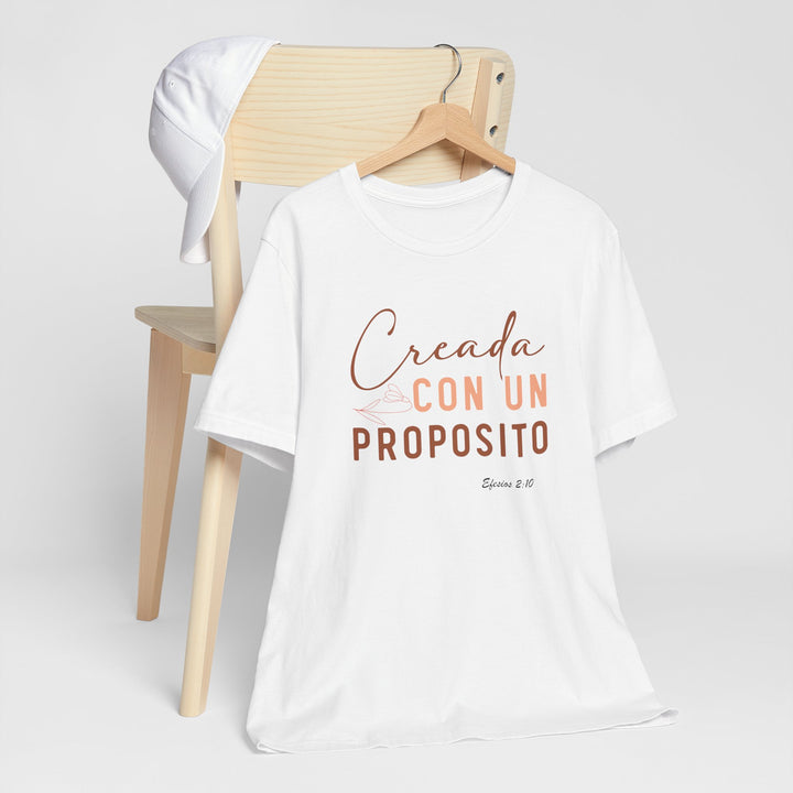 Creada con un Propósito - Camisa Bella Canvas Mujer