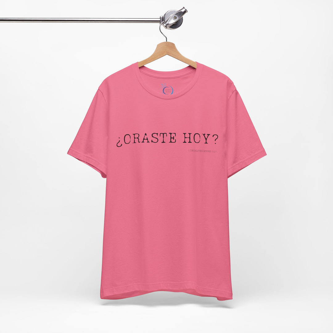 ¿Oraste Hoy? - Camisa Unisex Bella Canva Shirt
