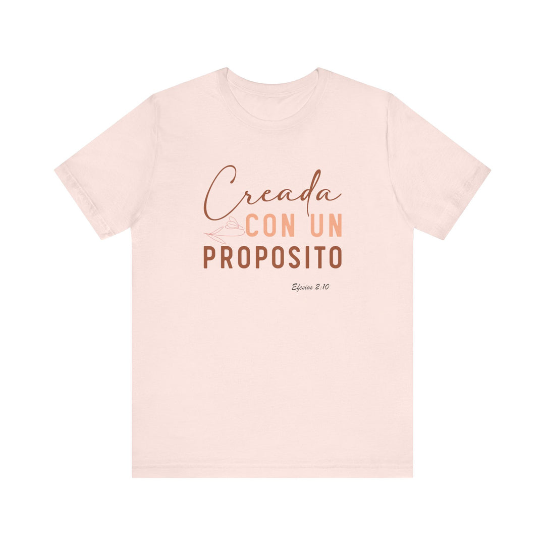 Creada con un Propósito - Camisa Bella Canvas Mujer