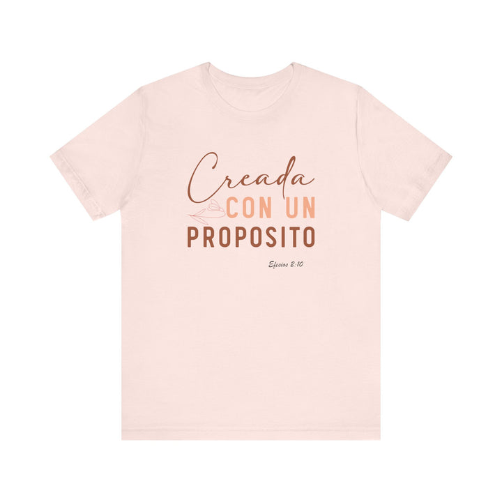 Creada con un Propósito - Camisa Bella Canvas Mujer