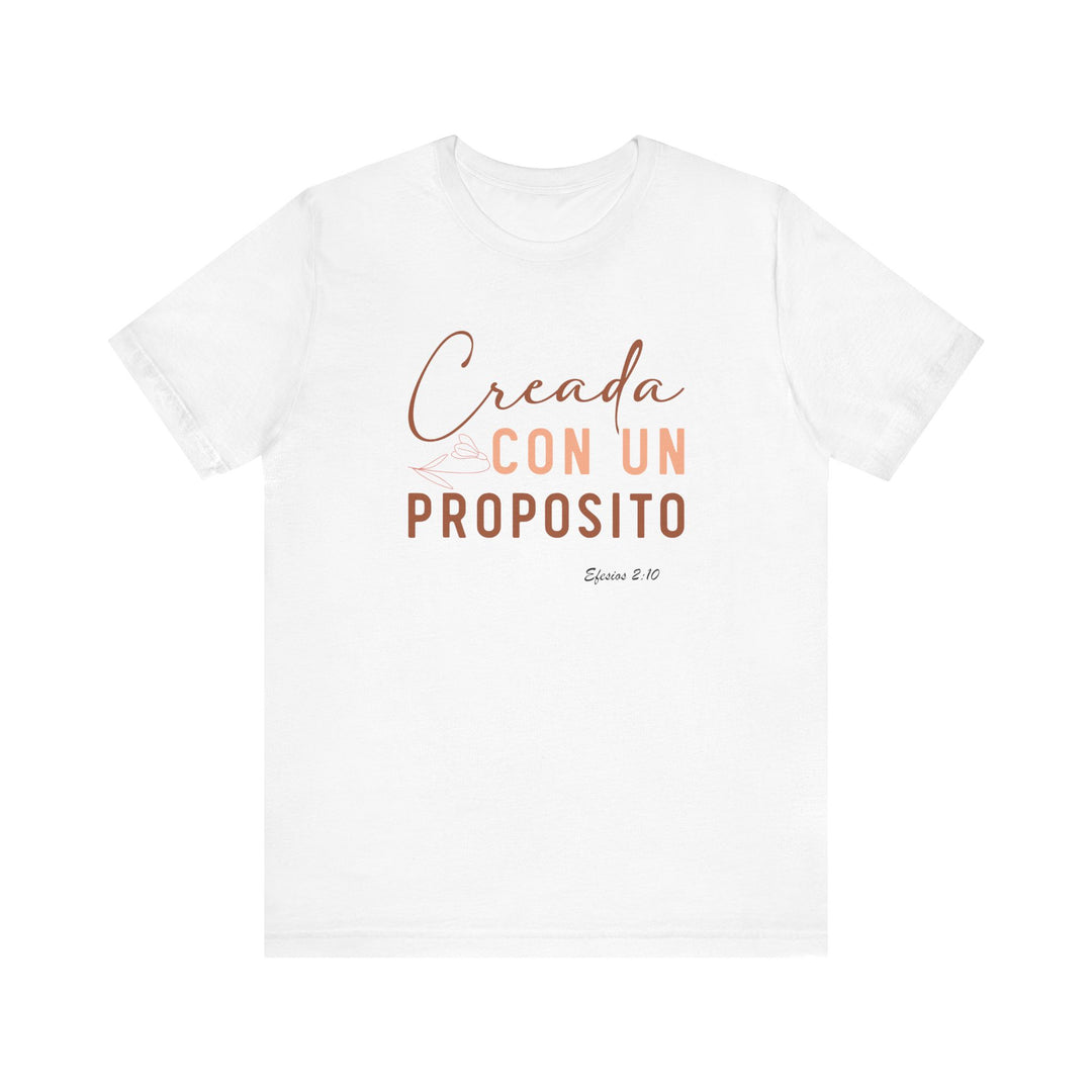 Creada con un Propósito - Camisa Bella Canvas Mujer