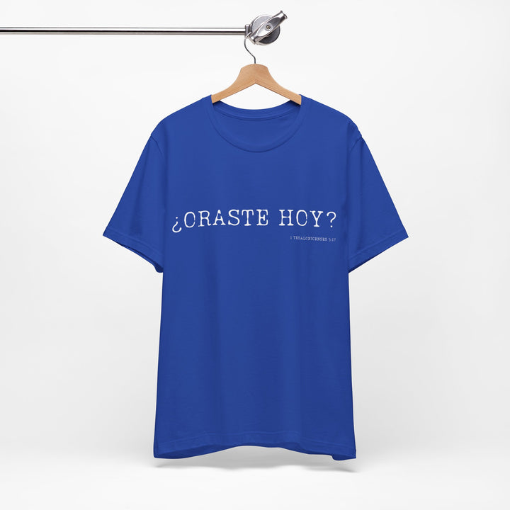 ¿Oraste Hoy? - Camisa Unisex Bella Canva Shirt